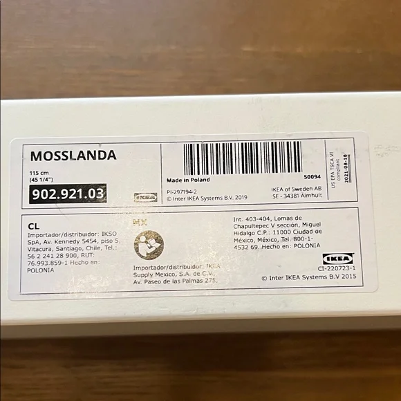 IKEA White Floating Wall Display Shelf 46in (also have in black if interested) - Picture 4 of 8